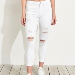 Hollister High-Rise Crop Jean Legging